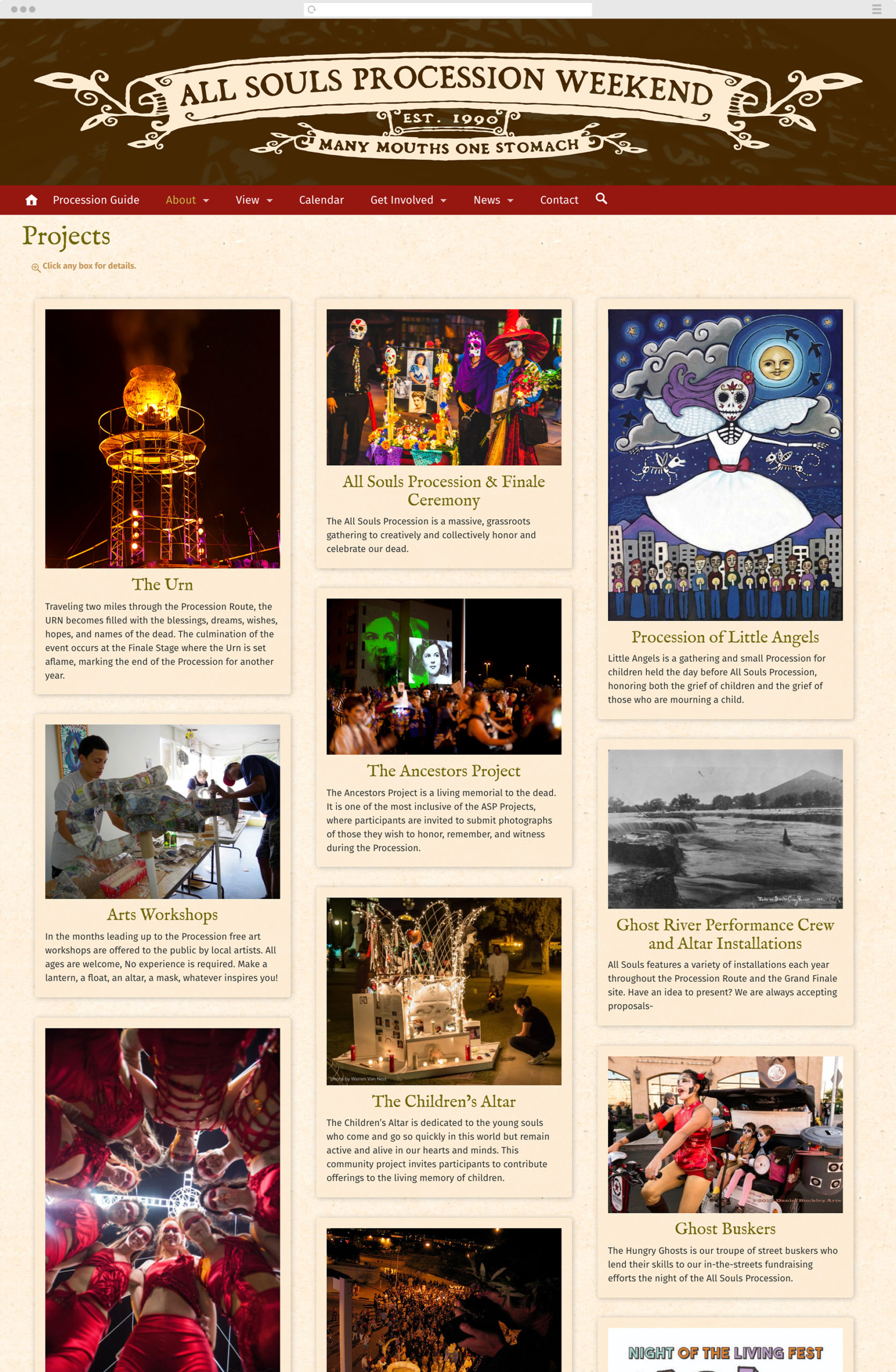 All Souls Procession website