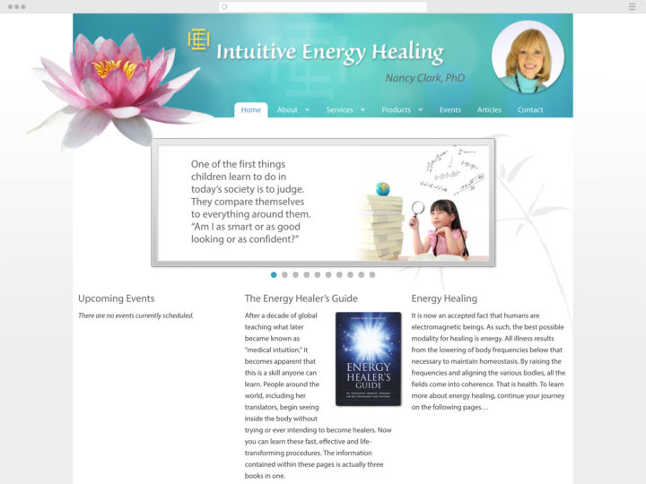 Energy Healing website