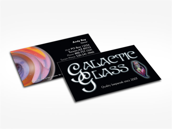 Galactic Glass business card