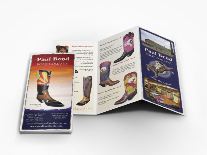 Paul Bond Boots brochure