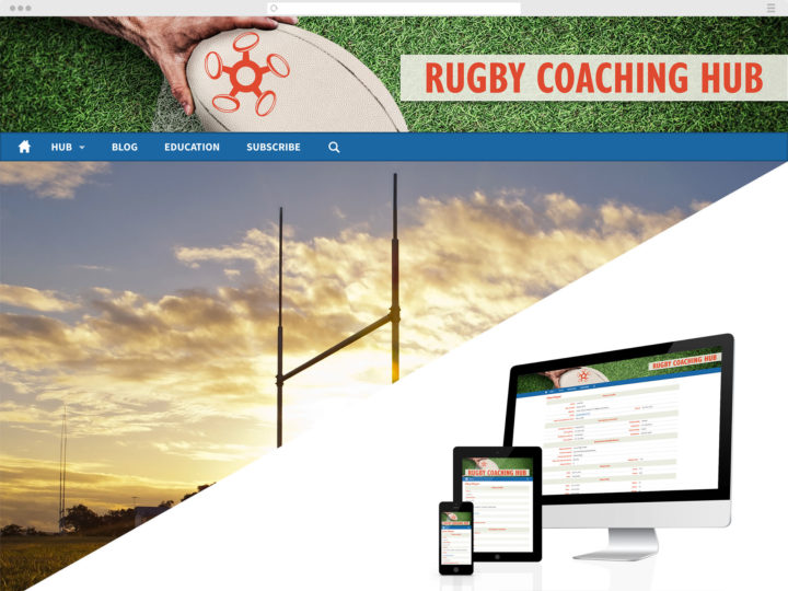 Rugby Coaching Hub website